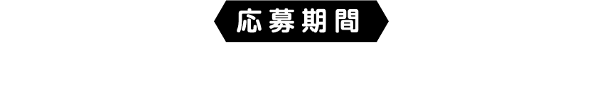 応募期間：2020年10月23日（金）〜11月23日（月・祝）