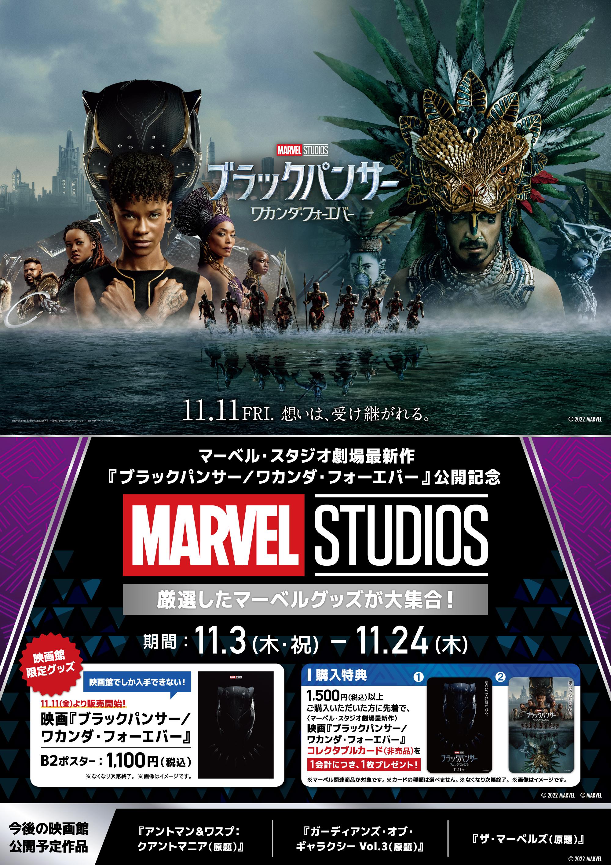 Marvelグッズ期間限定販売決定 熊本ピカデリー