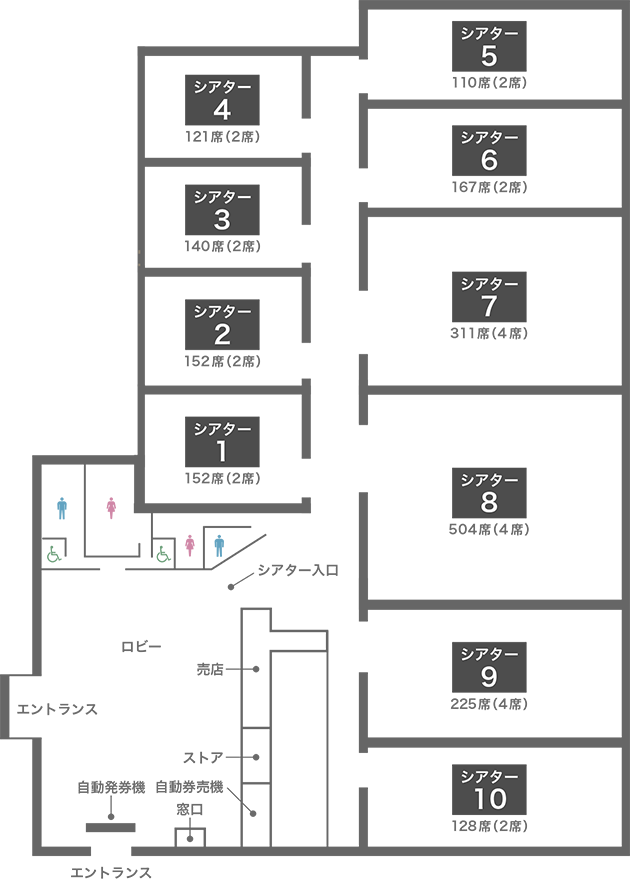 シネマズ 宇都宮 東宝